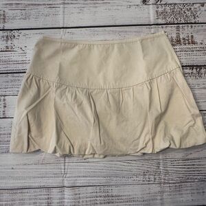 Elodie Cream Mini Skirt